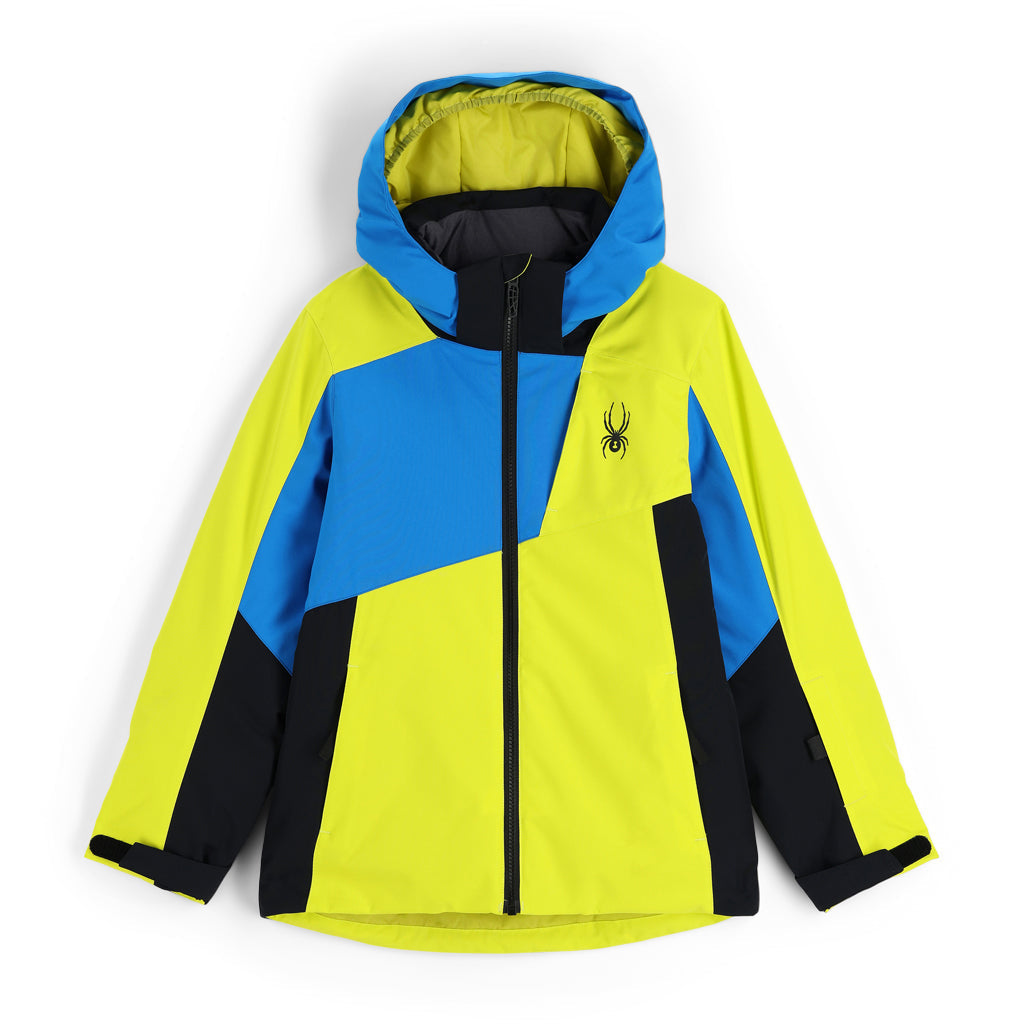 Spyder Ambush Insulated Jacket - Citron, front