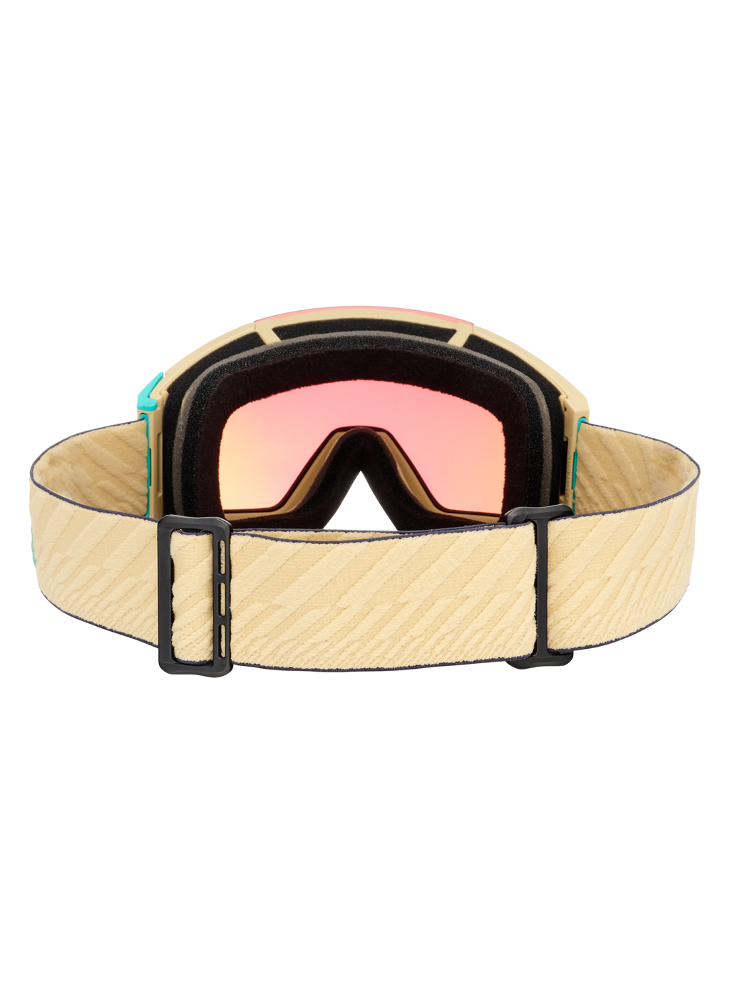 Anon Sync Goggles + Bonus Lens - Beechwood/Perceive Variable Green, strap and lens back view