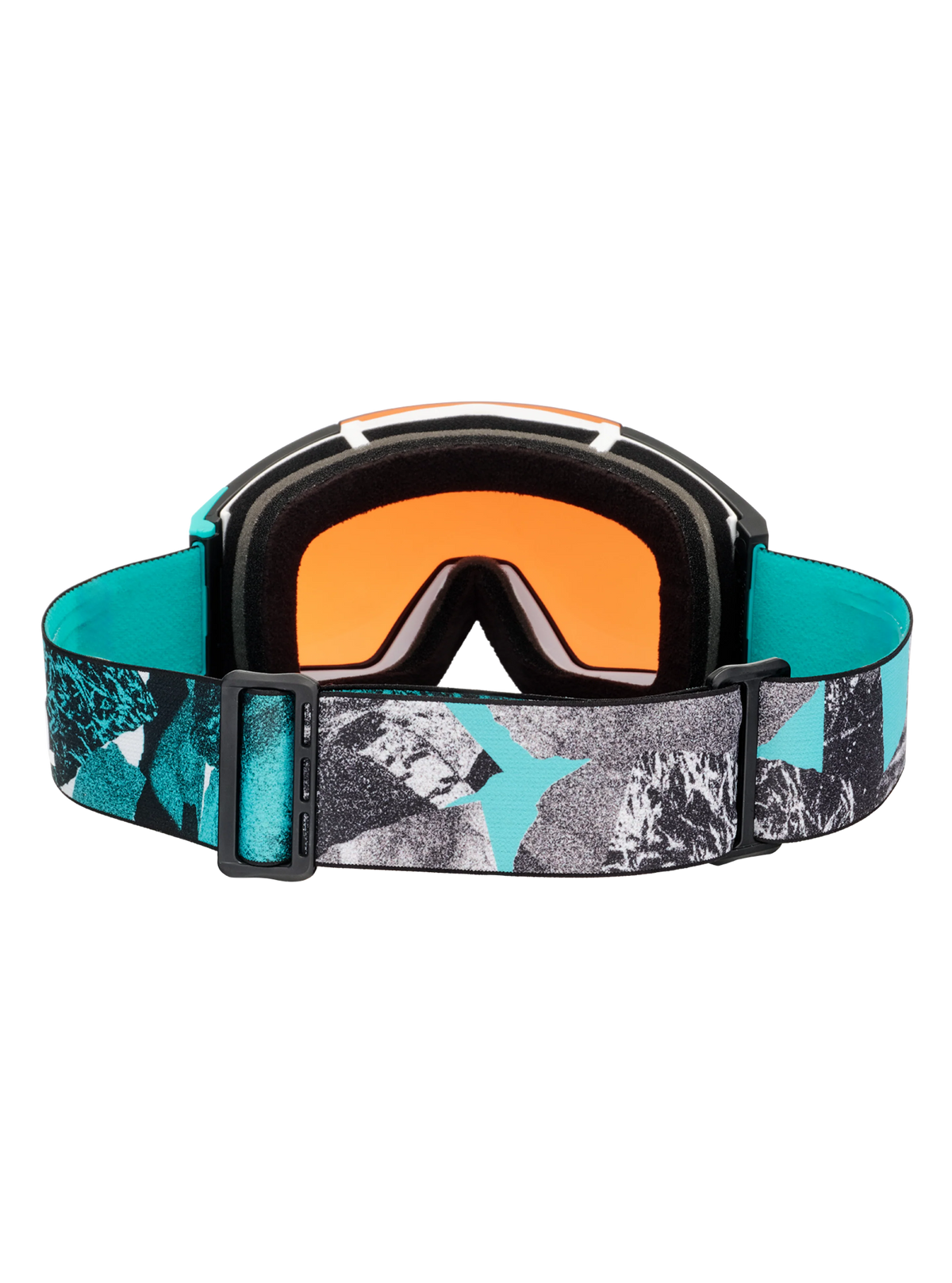 Anon Sync Goggles + Bonus Lens - Grunge/Sunny Bronze, strap and lens back view
