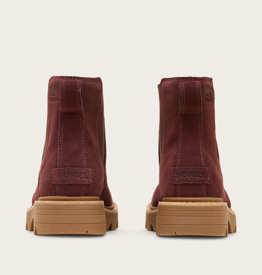 Sorel Women's Revel RD Chelsea Waterproof Boots - Redwood - back
