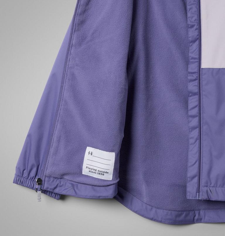 Columbia Girls' Rainy Trails III Waterproof Fleece Lined Jacket