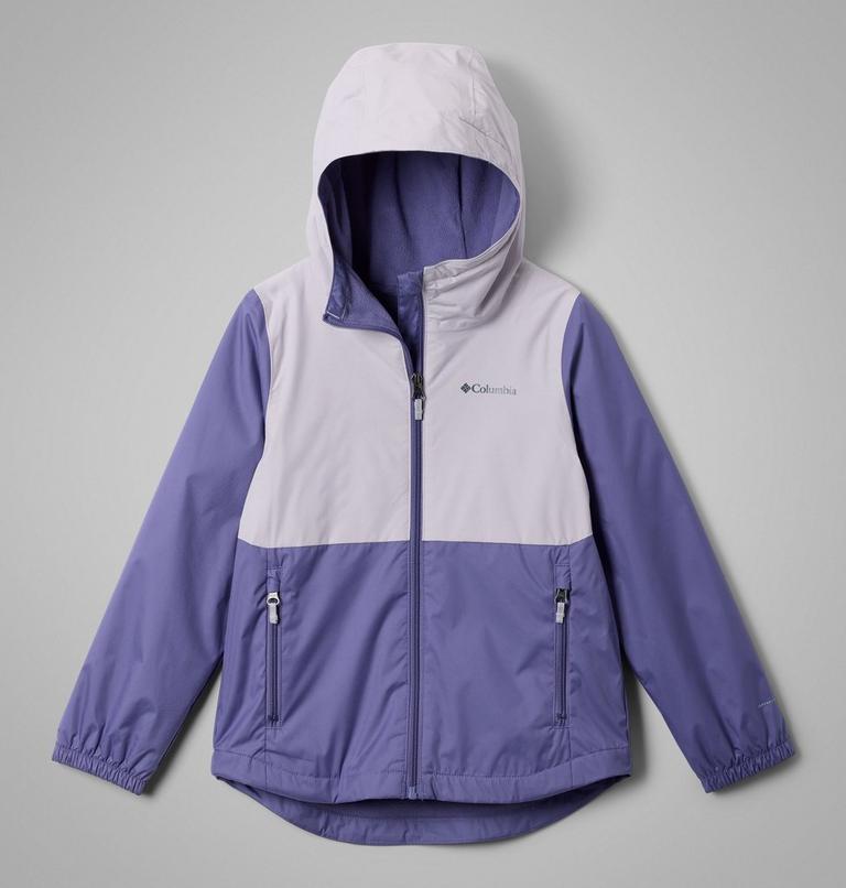 Columbia Girls' Rainy Trails III Waterproof Fleece Lined Jacket