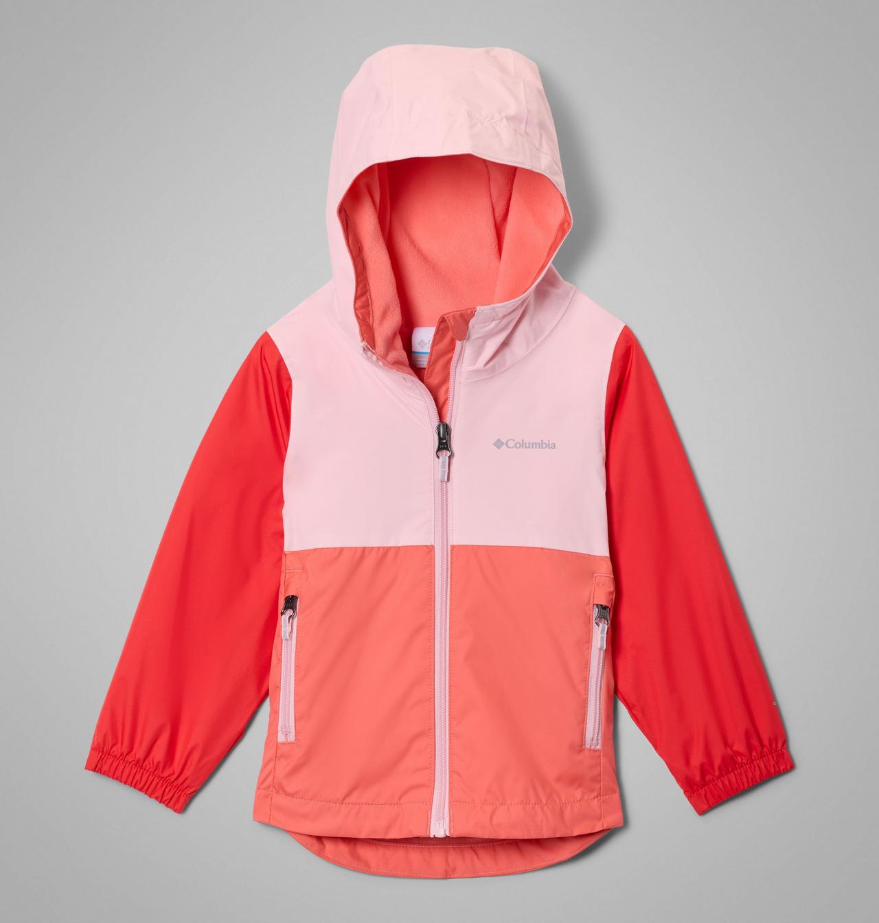 Columbia Girls' Rainy Trails III Waterproof Fleece Lined Jacket