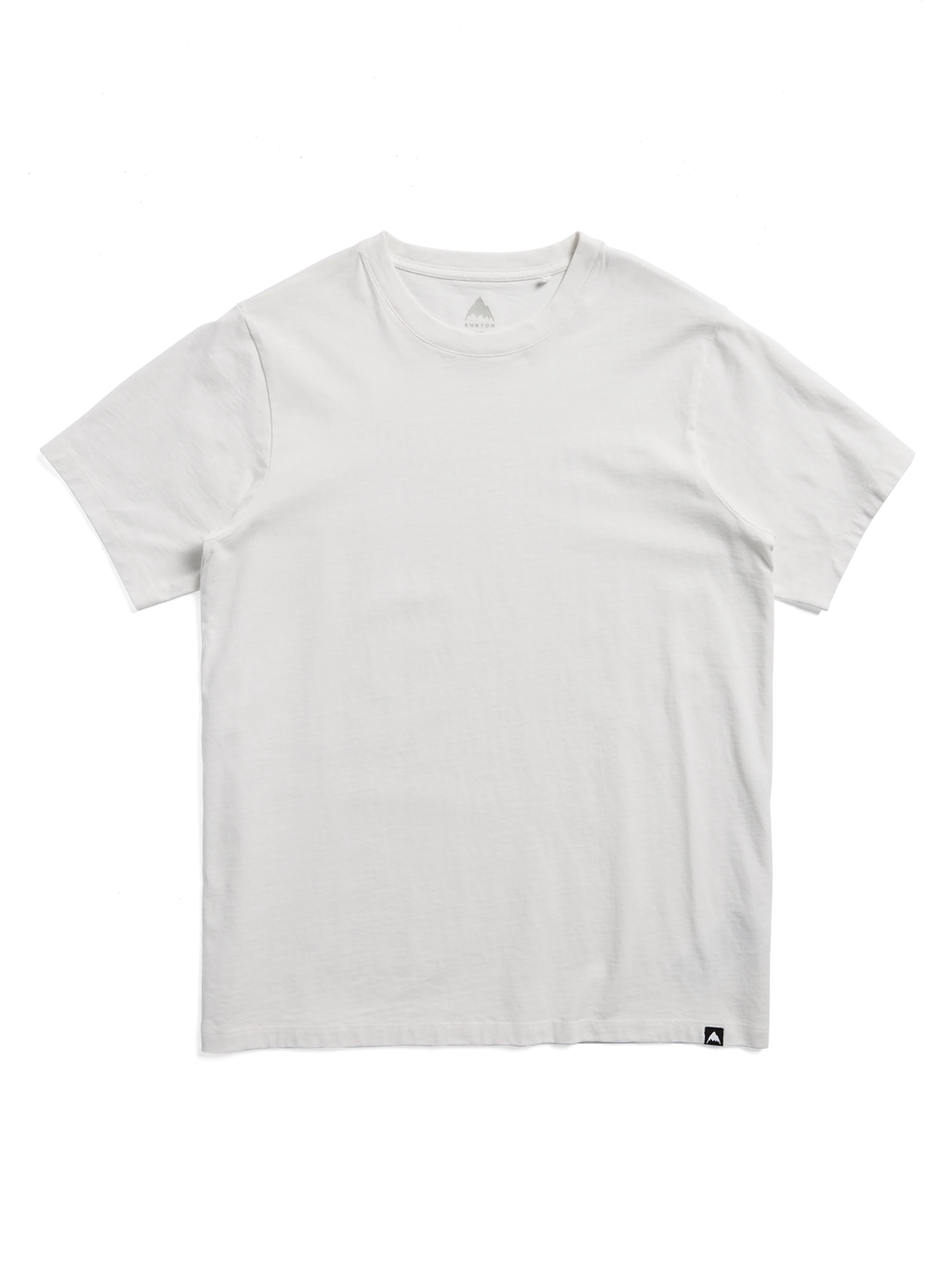 Burton Classic Short Sleeve T-Shirt Stout White - flat front