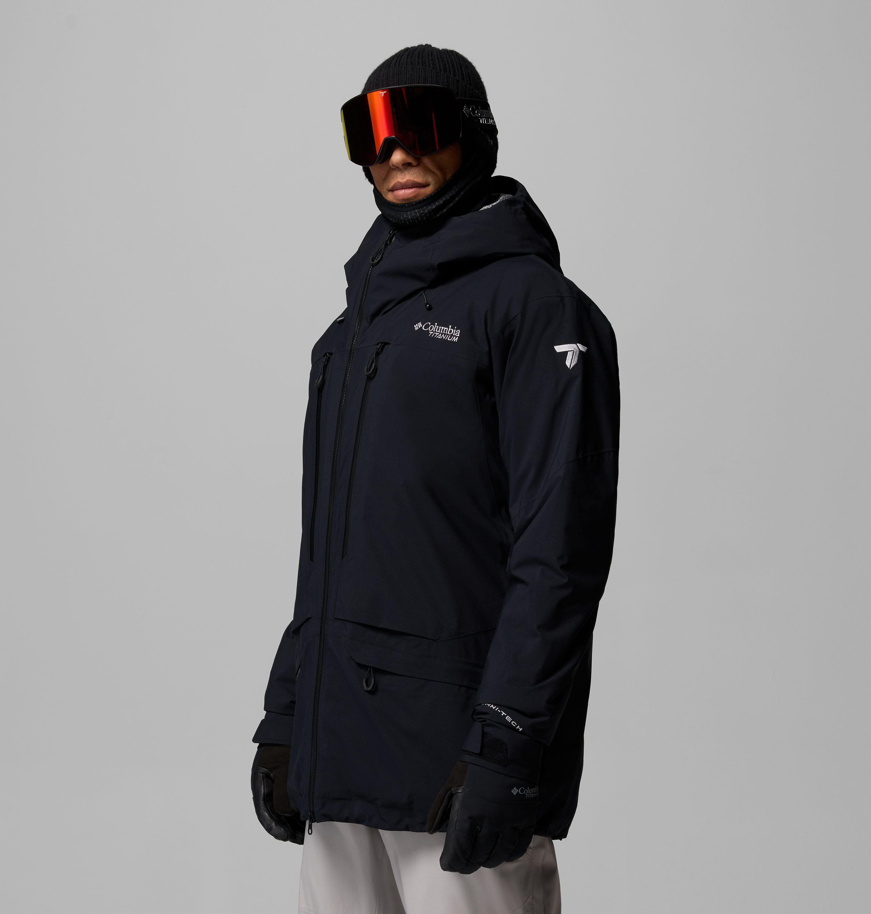 Columbia Men's Platinum Peak Insulated Ski Jacket - BLACK