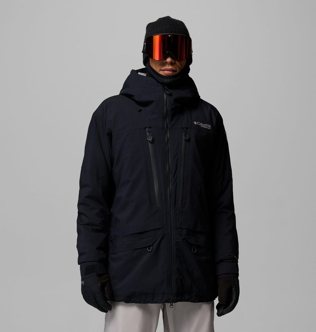 Columbia Men's Platinum Peak Insulated Ski Jacket - BLACK