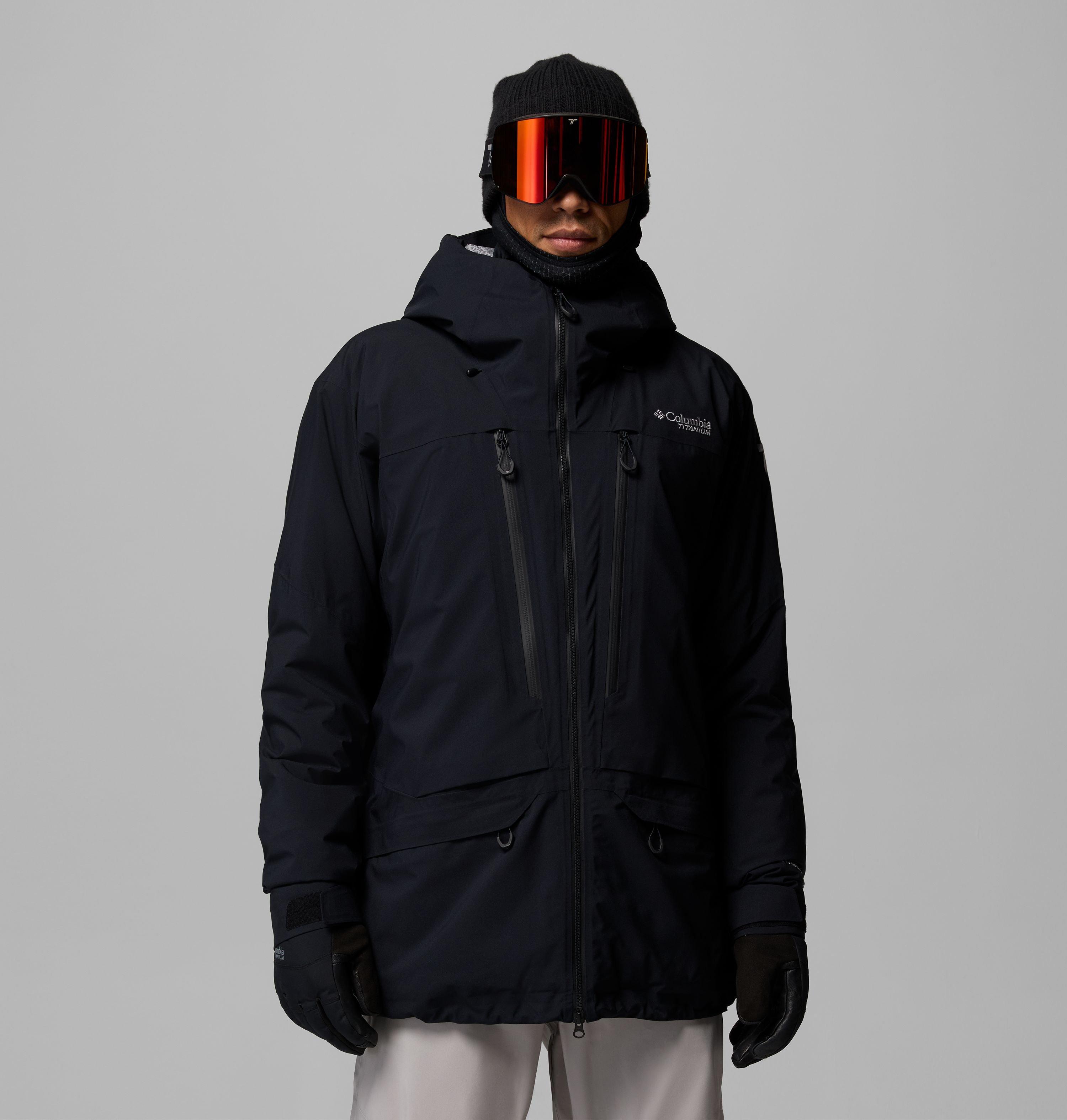 Columbia Men's Platinum Peak Insulated Ski Jacket - BLACK
