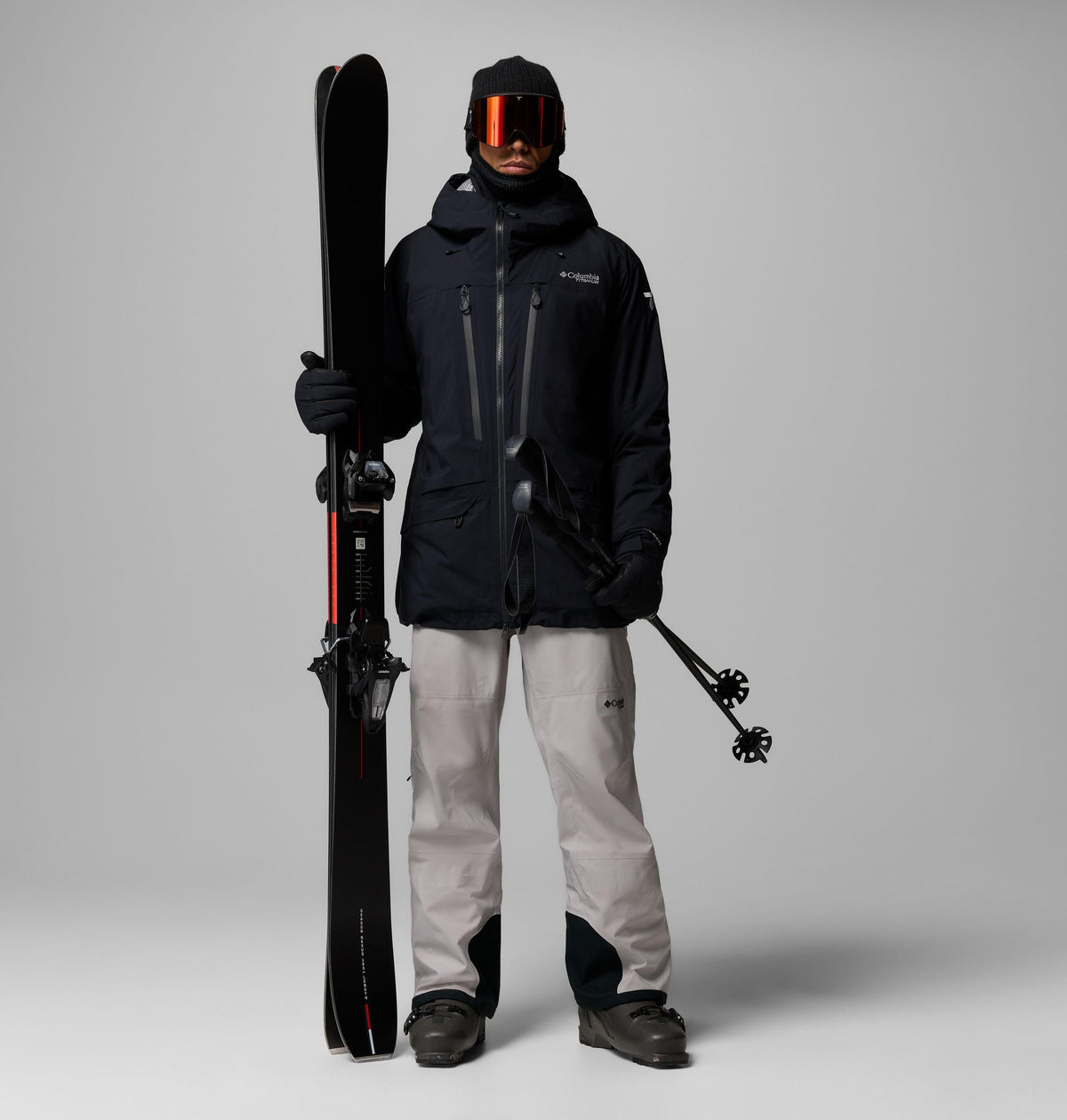 Columbia Men's Platinum Peak Insulated Ski Jacket - BLACK