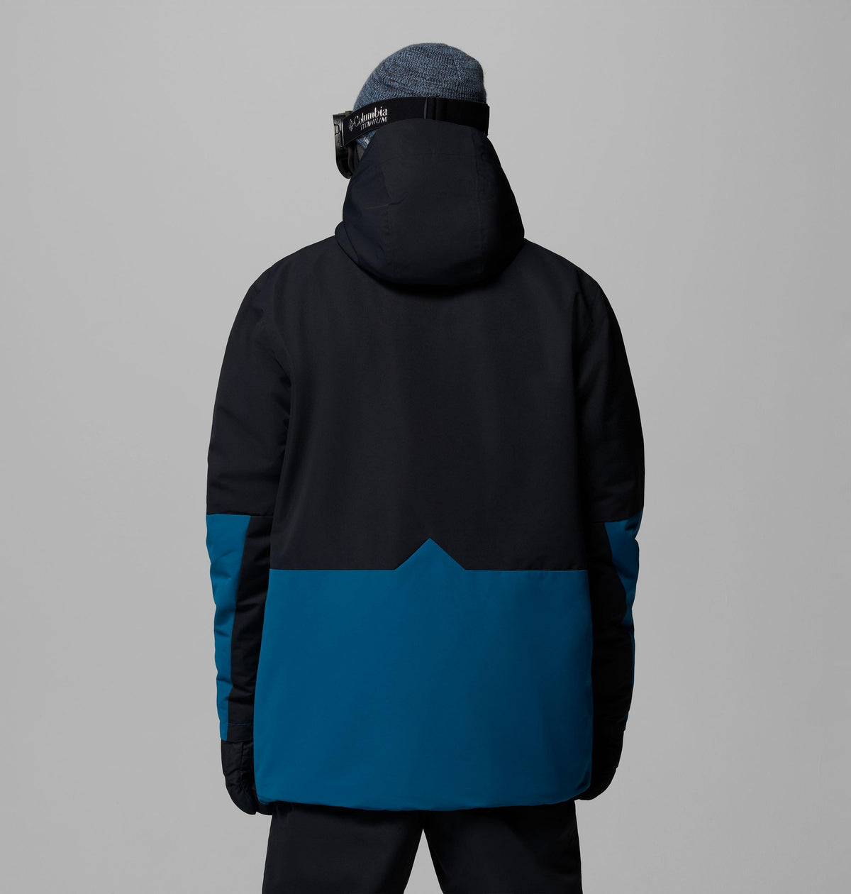 Columbia Men's Last Tracks III Jacket - Black/Phoenix - back