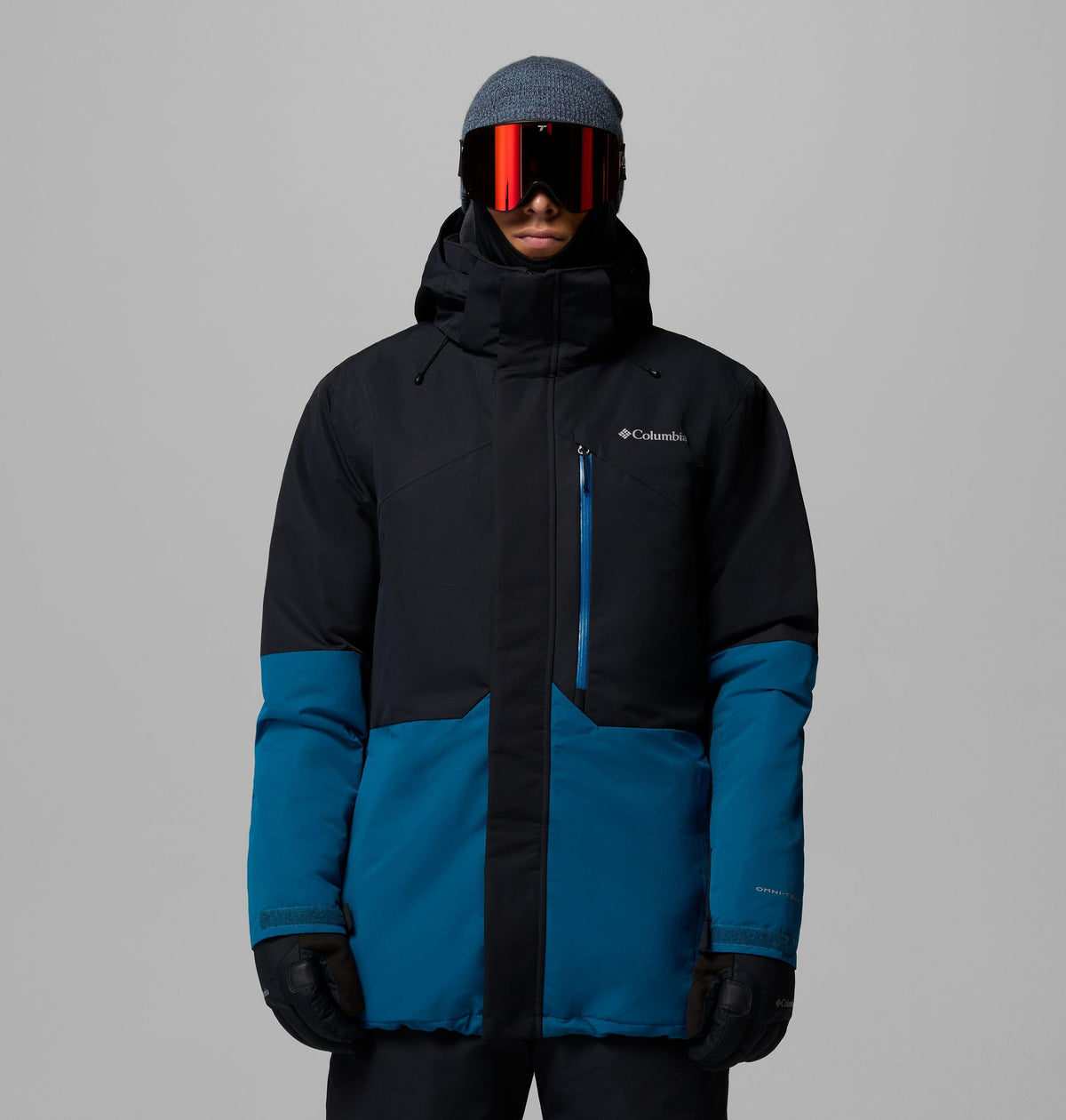 Columbia Men's Last Tracks III Jacket - Black/Phoenix - front