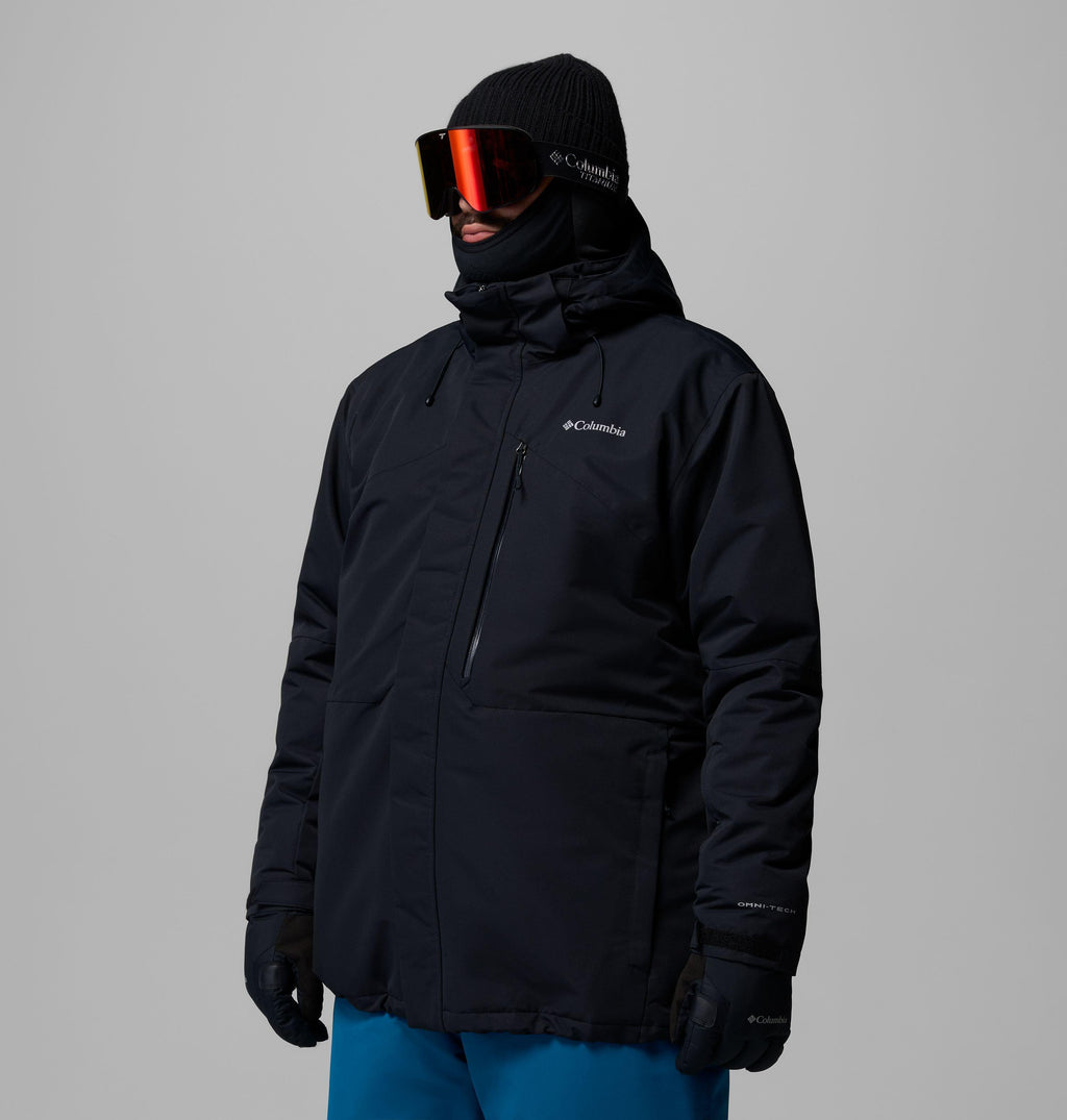 Columbia Men's Last Tracks III Jacket - Big - Black - three quarter