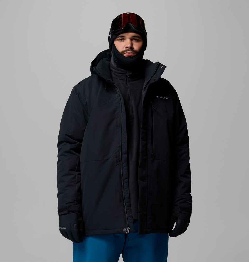 Columbia Men's Last Tracks III Jacket - Big - Black - open front