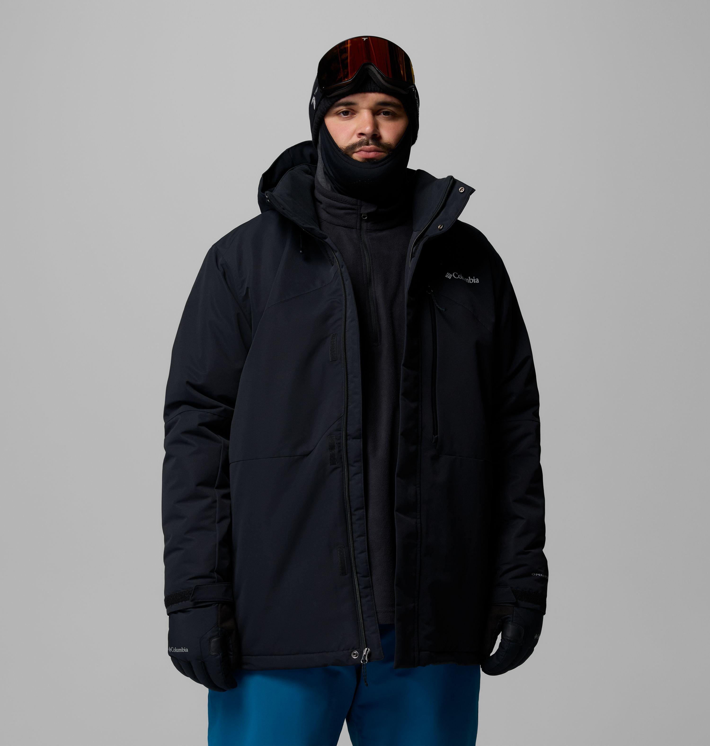 Columbia Men's Last Tracks III Jacket - Big - Black - open front