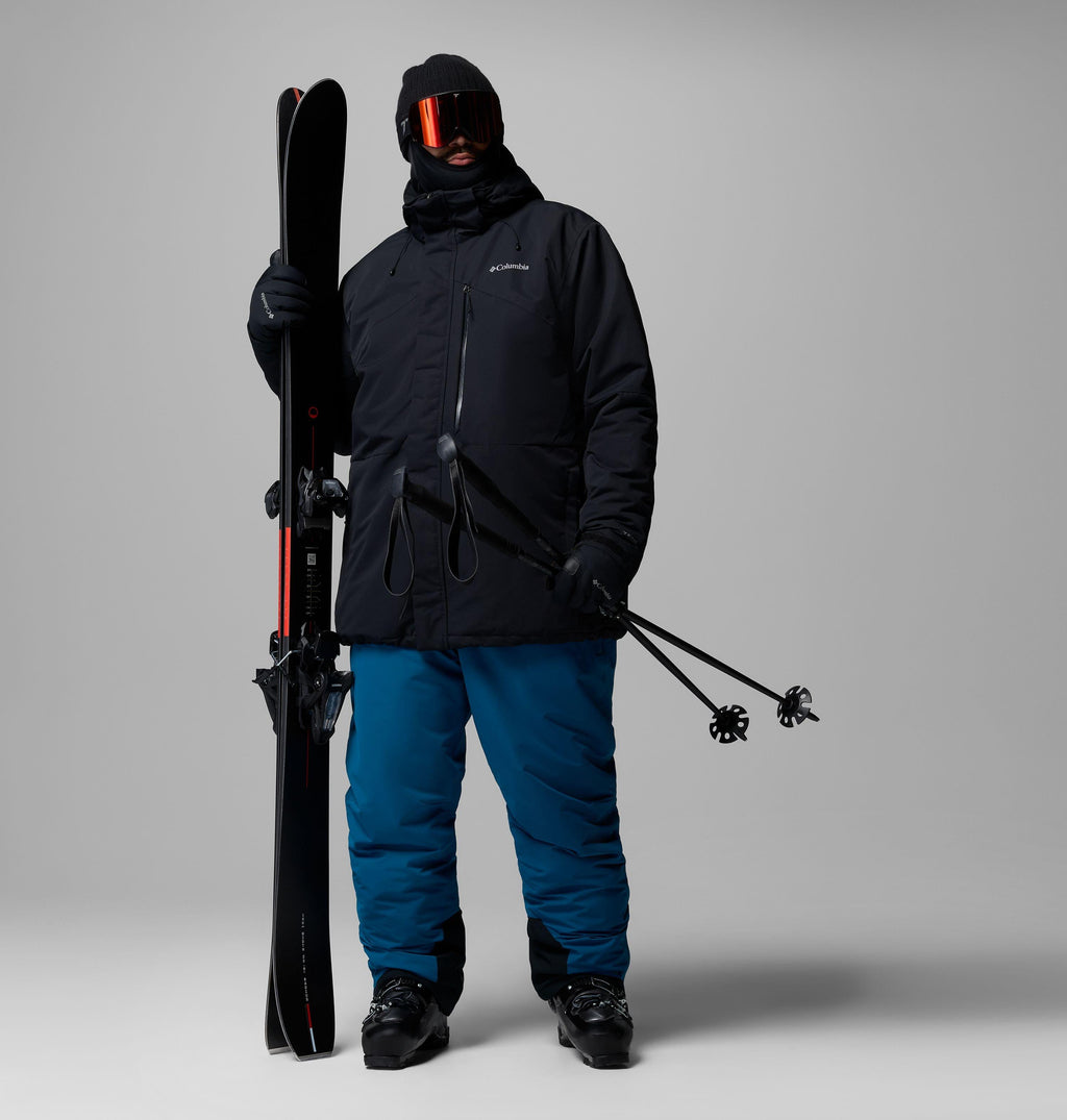 Columbia Men's Last Tracks III Jacket - Big - Black - full length