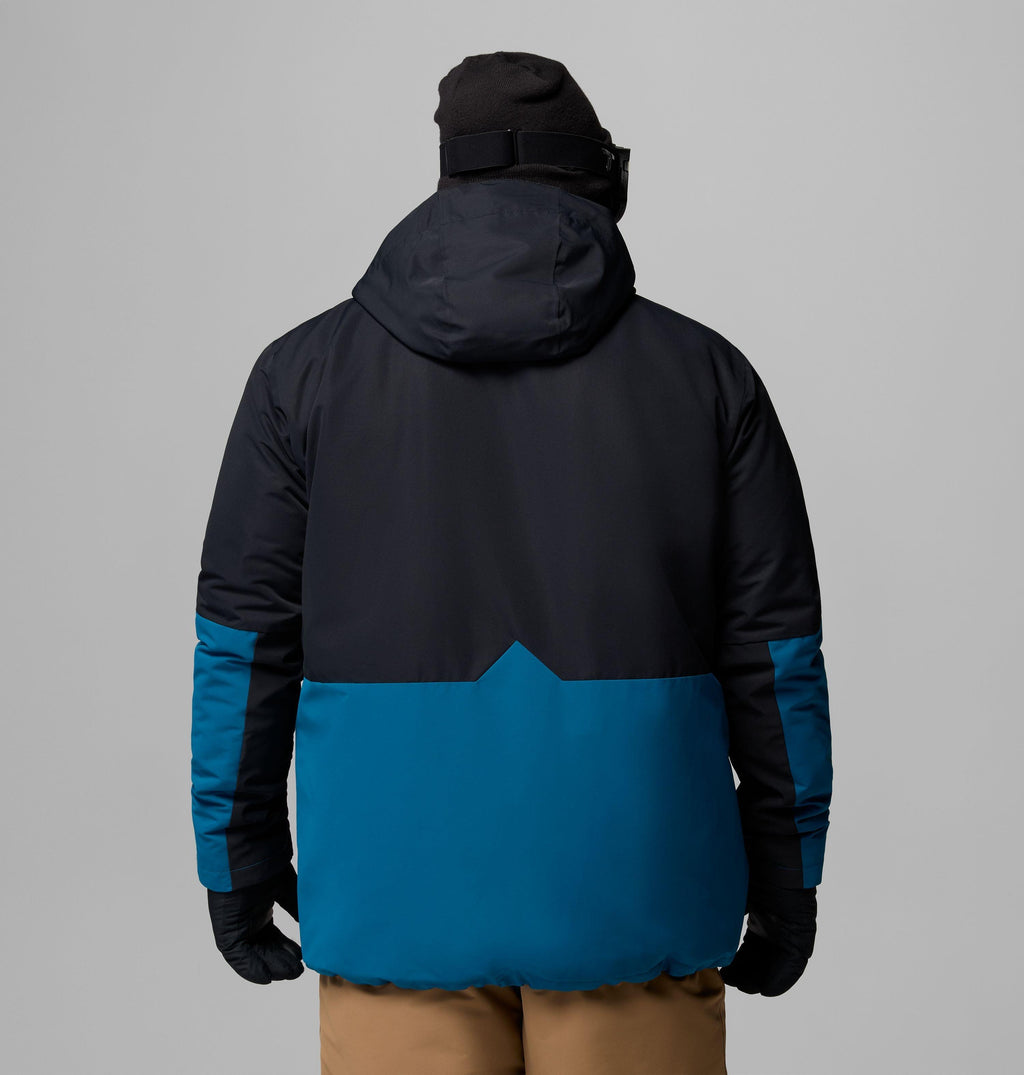 Columbia Men's Last Tracks III Jacket - Big - Black/Phoenix - back