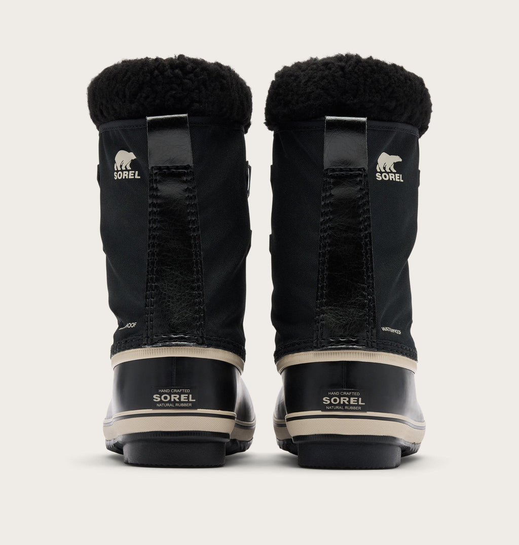 Sorel Yoot Pac Nylon Youth Boot in Black - back