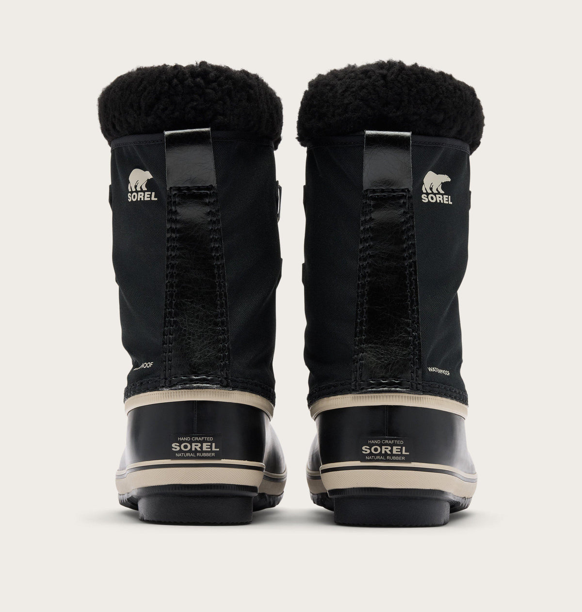Sorel Yoot Pac Nylon Youth Boot in Black - back