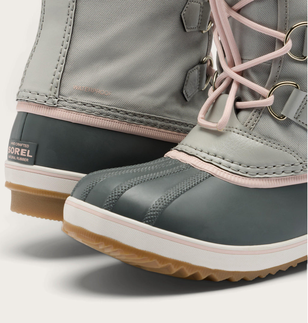 Sorel Yoot Pac Nylon Youth Boot in Dove/Gum - detail