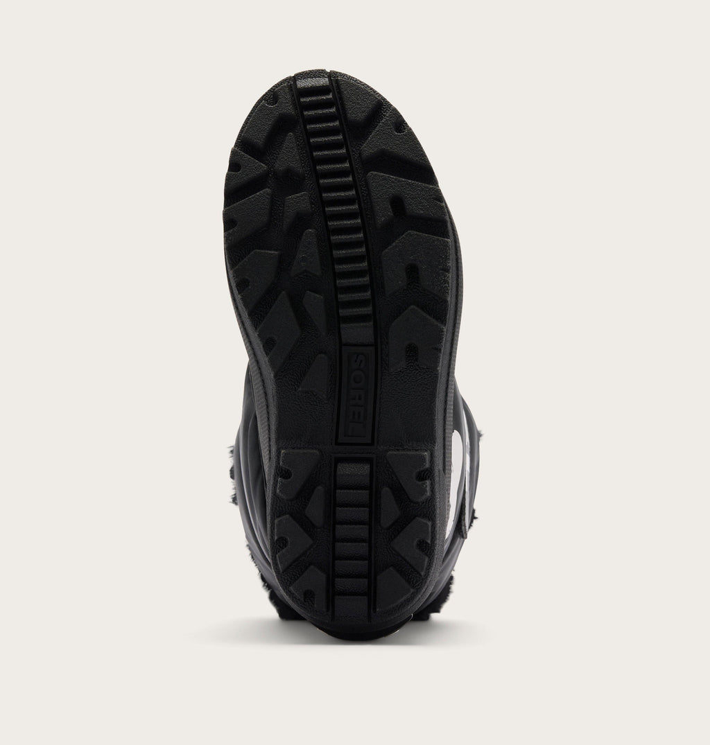 Sorel Toddler Snow Commander Boot in Black/Sea Salt - outsole