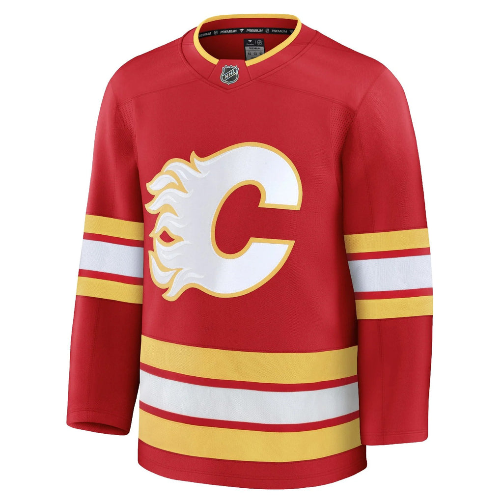 Fanatics Calgary Flames Home Premium Jersey - Blank