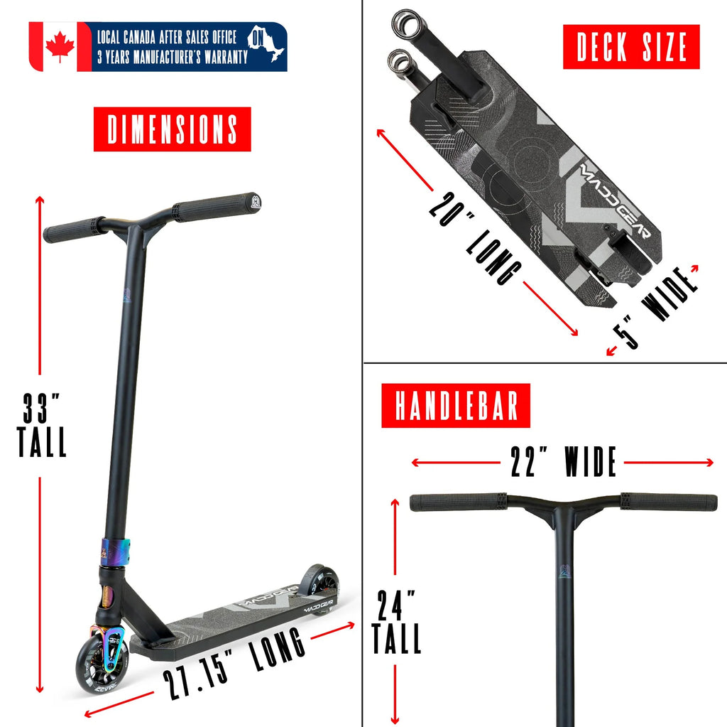 Madd Gear MG5 Axion Pro Stunt Scooter