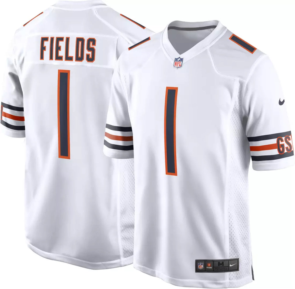 Game Jersey Chicago Bears Justin Fields