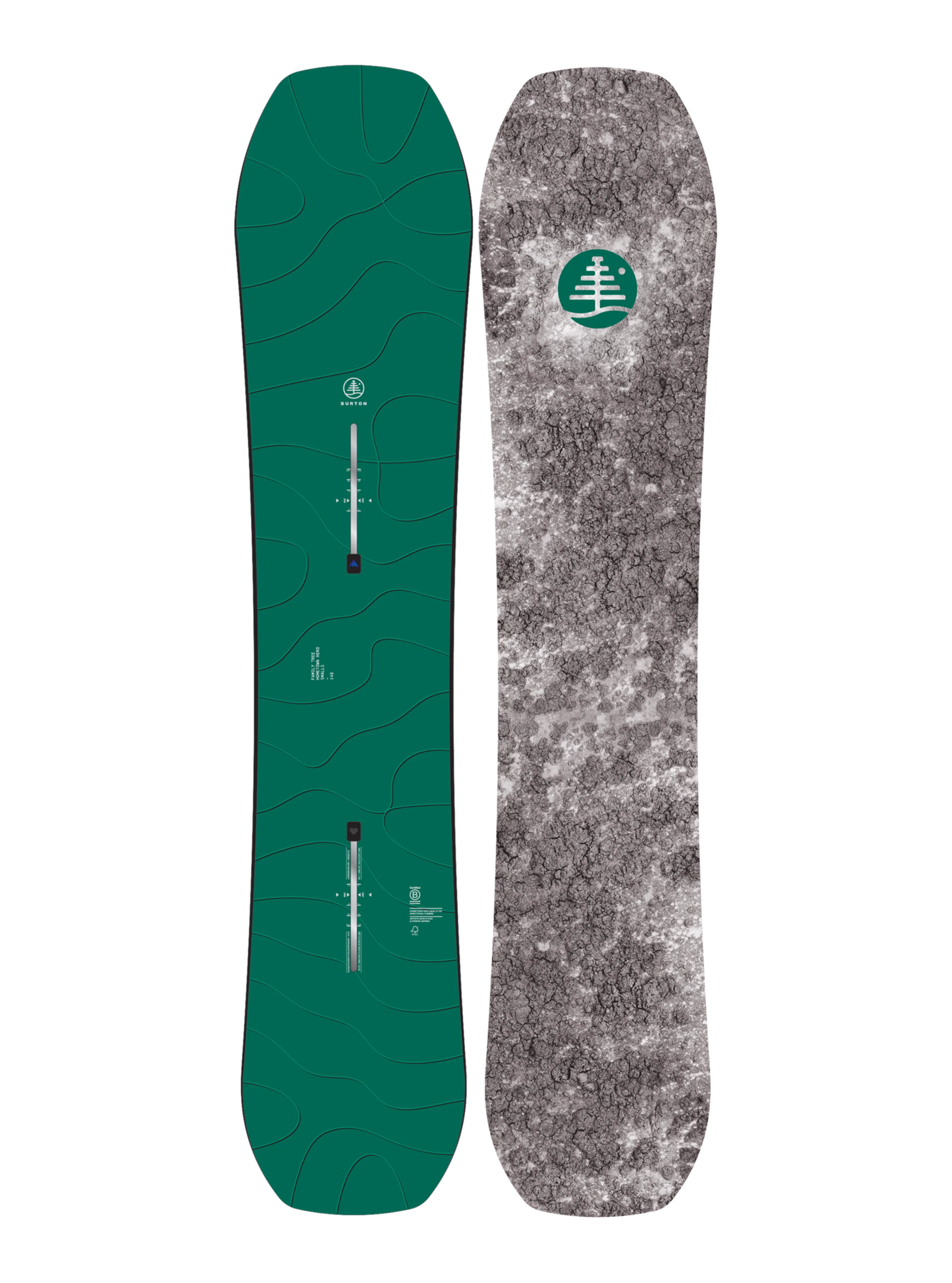 Burton Kids' Family Tree Hometown Hero Camber Snowboard