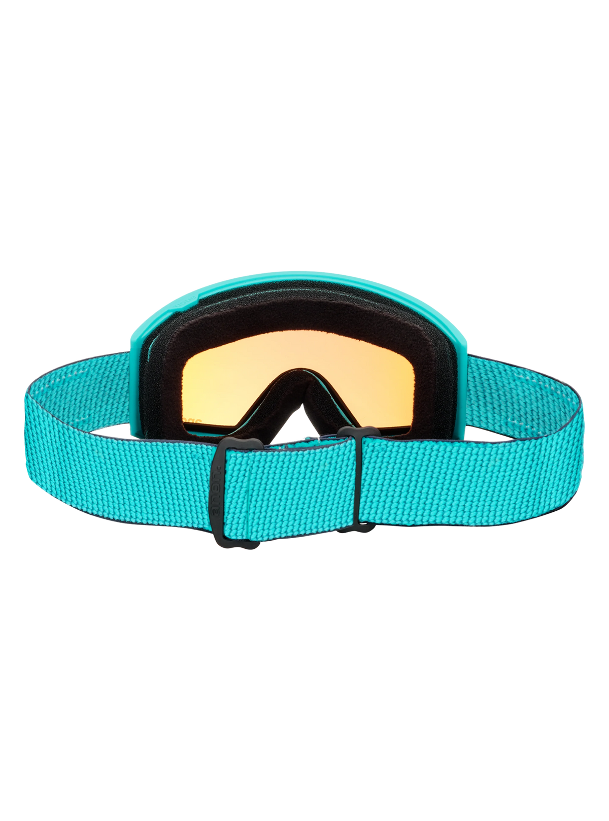 Anon Tracker 2.0 Goggles + MFI Face Mask - Marine/Gold Amber, strap and lens back view