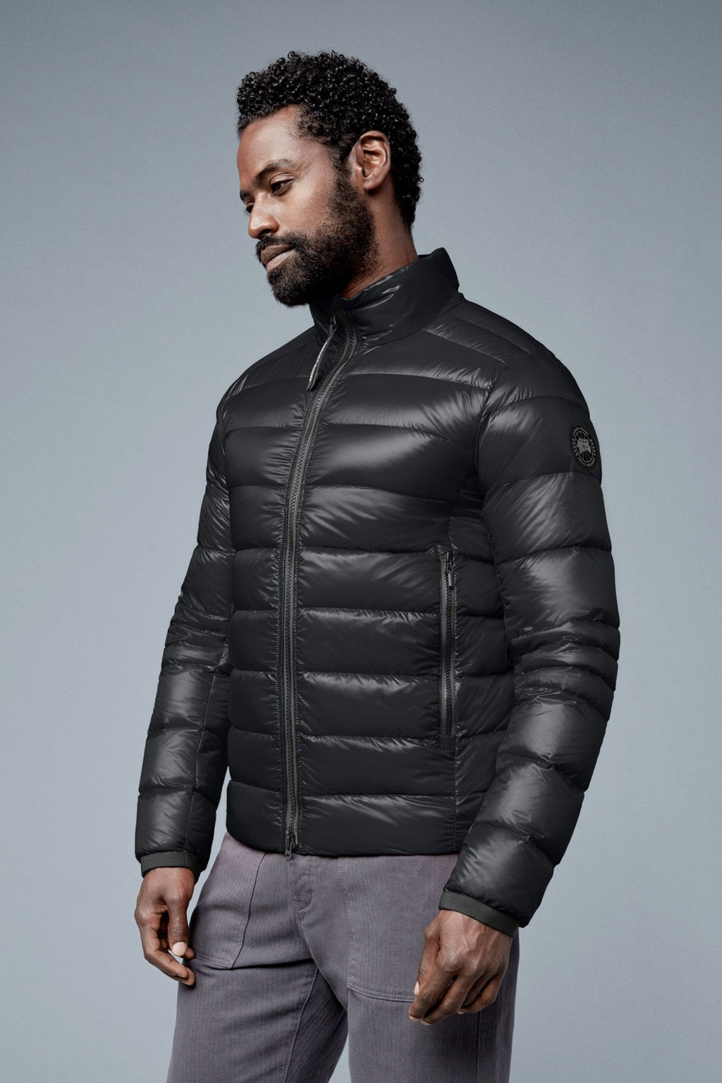 Canada Goose Crofton Jacket Black Disc - front
