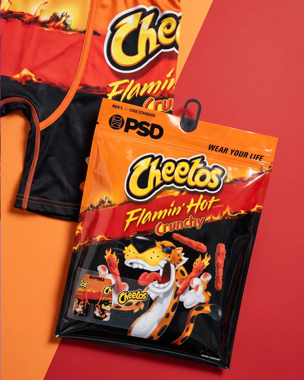 PSD Cheetos - Flamin' Hot Boxer Briefs