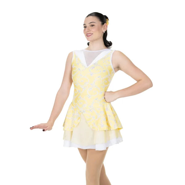 Jerrys Skating World Sunbelle Dress - Lemon Yellow
