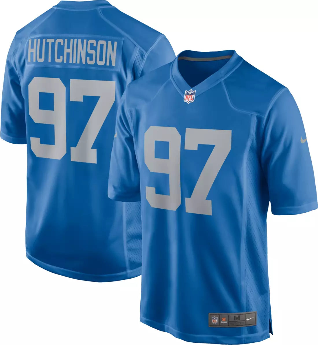 Nike NFL Detroit Lions Aidan Hutchinson Home Game Men's Jersey