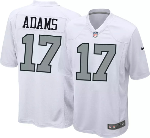 Nike Las Vegas Raiders Davante Adams Game Jersey- White – Ernie's