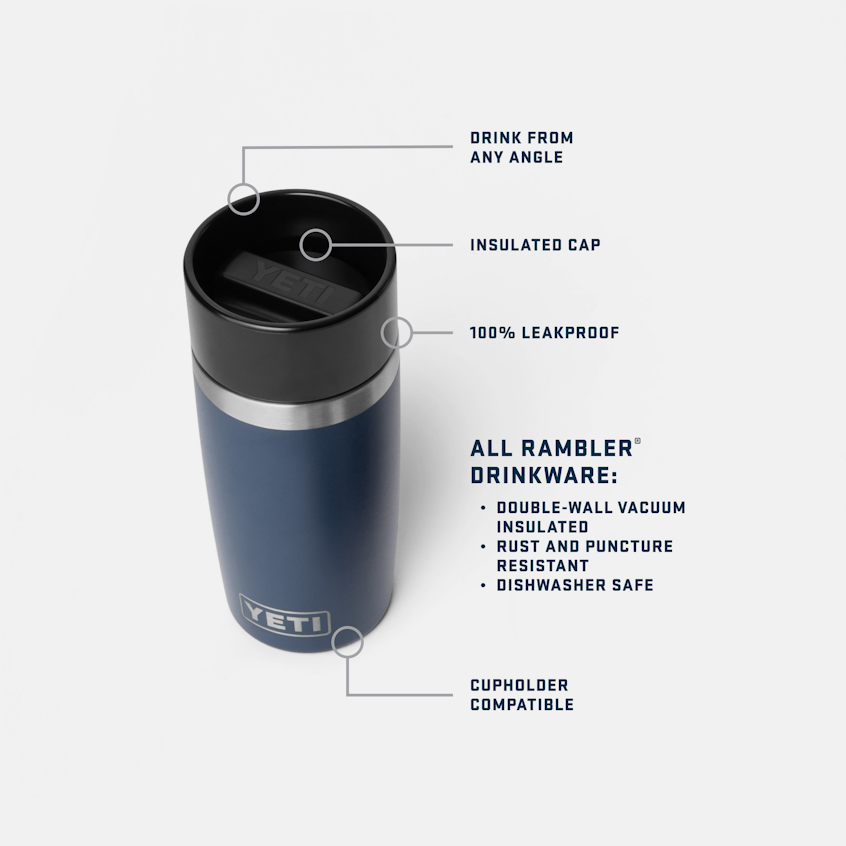 Yeti Rambler 12oz Travel Bottle With Commuter Cap