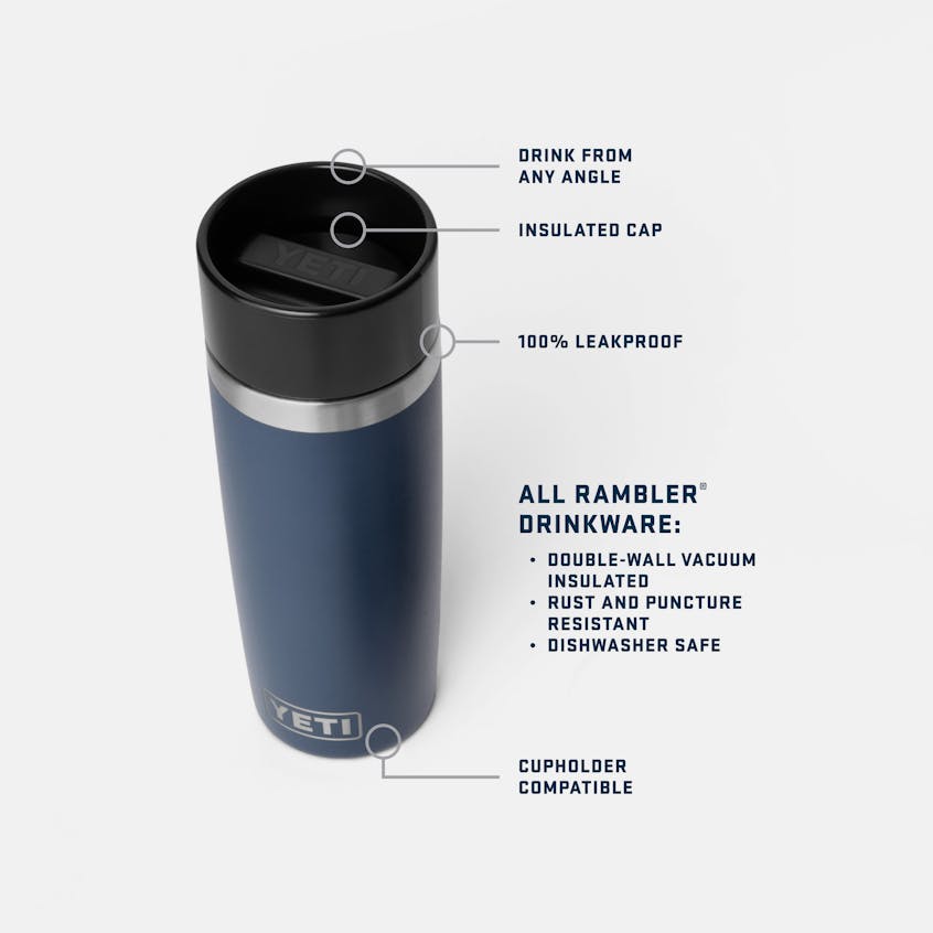 Yeti Rambler 16oz Travel Bottle With Commuter Cap