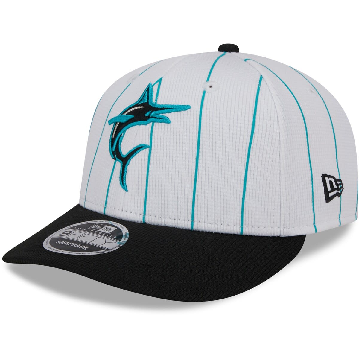 New Era Miami Marlins 2024 Batting Practice 9FIFTY Snapback Hat