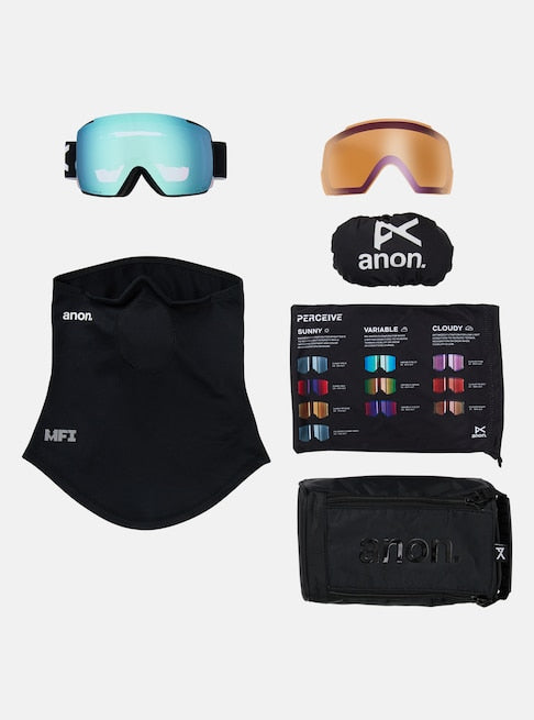 Anon M5 Goggles + Bonus Lens + MFI Face Mask