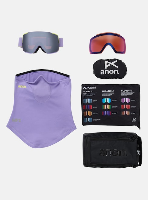 Anon M5S Goggles + Bonus Lens + MFI® Face Mask