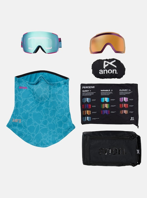 Anon M5S Goggles + Bonus Lens + MFI® Face Mask