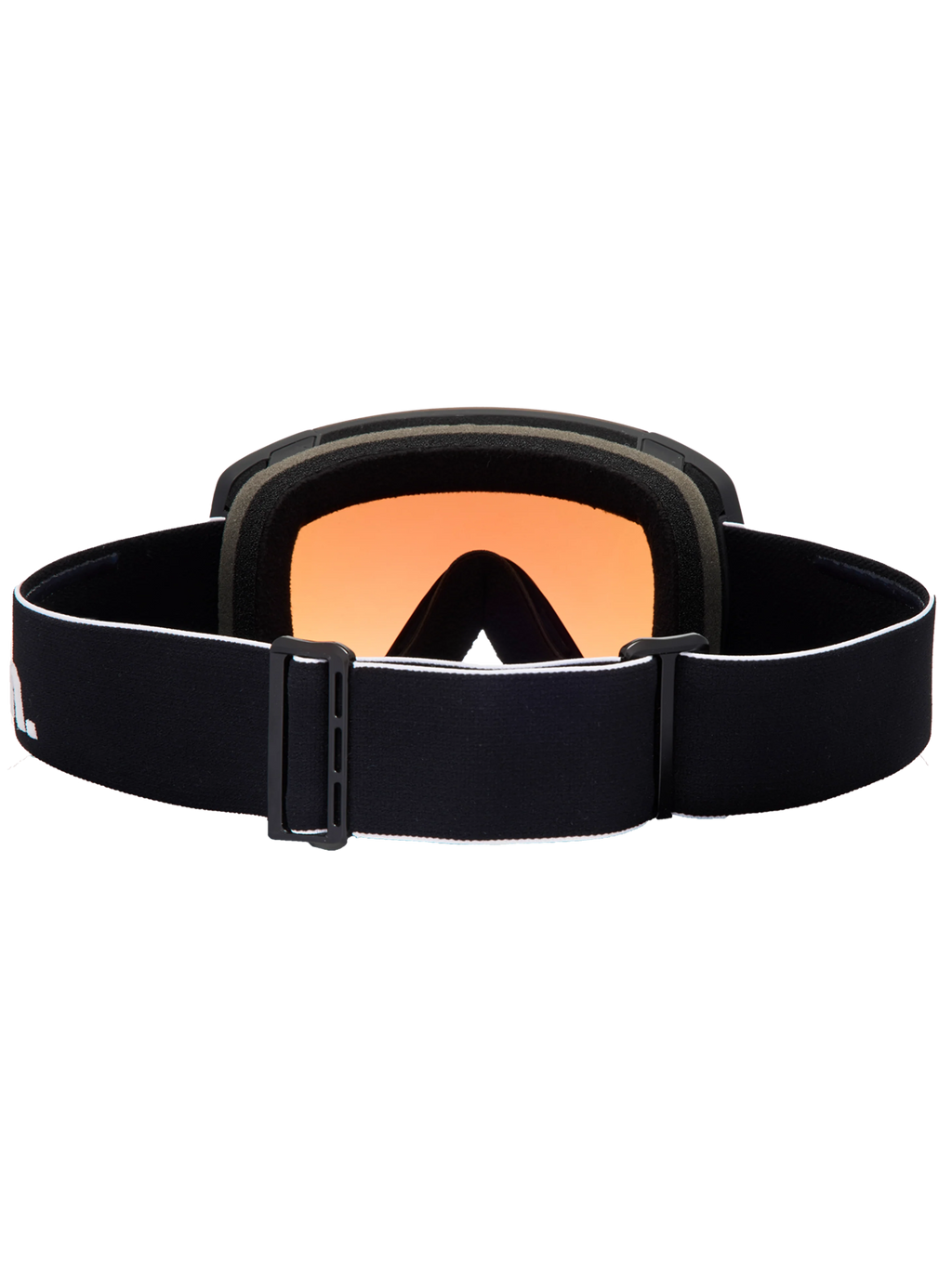 Anon M5S Goggles + Bonus Lens + MFI Face Mask - Black/Variable Blue, strap and lens back view