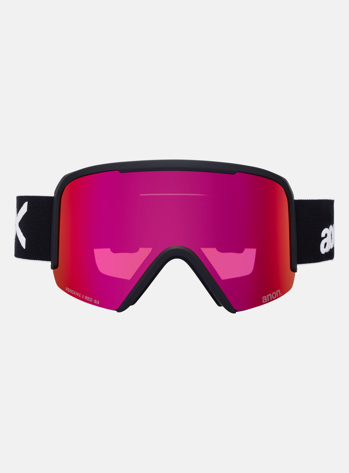 Anon Nesa Goggles - Black/Sunny Red, front