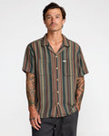 RVCA Exotica Stripe Short Sleeve Shirt