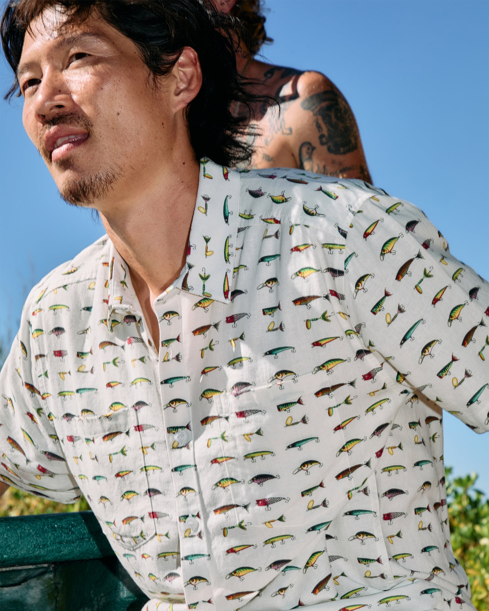 RVCA Tackle Shop Short Sleeve Shirt
