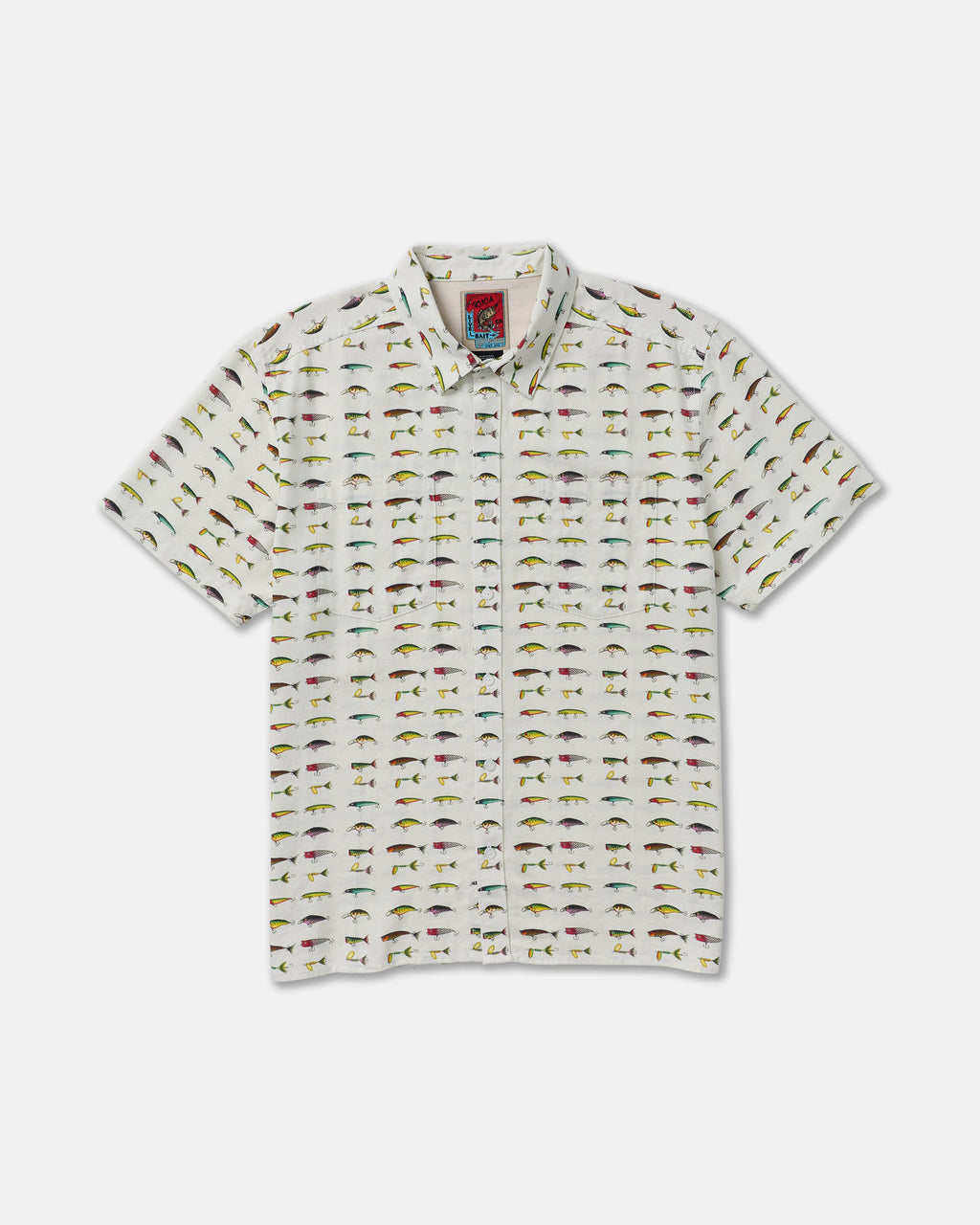 RVCA Tackle Shop Short Sleeve Shirt