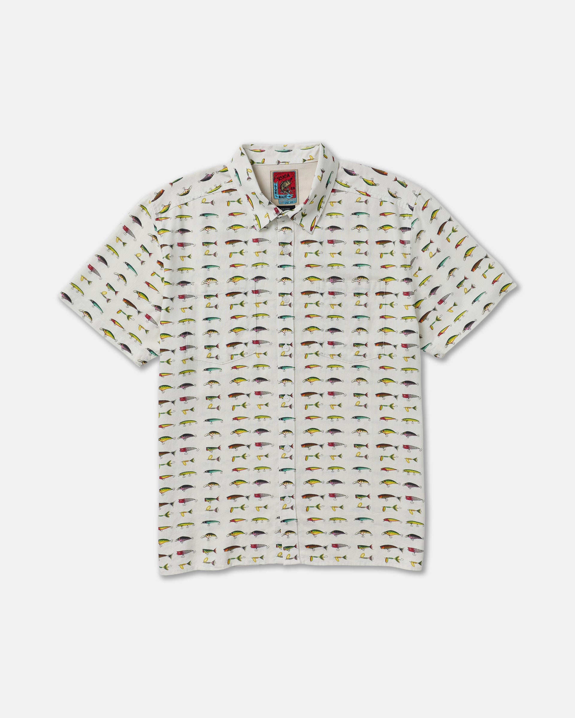RVCA Tackle Shop Short Sleeve Shirt