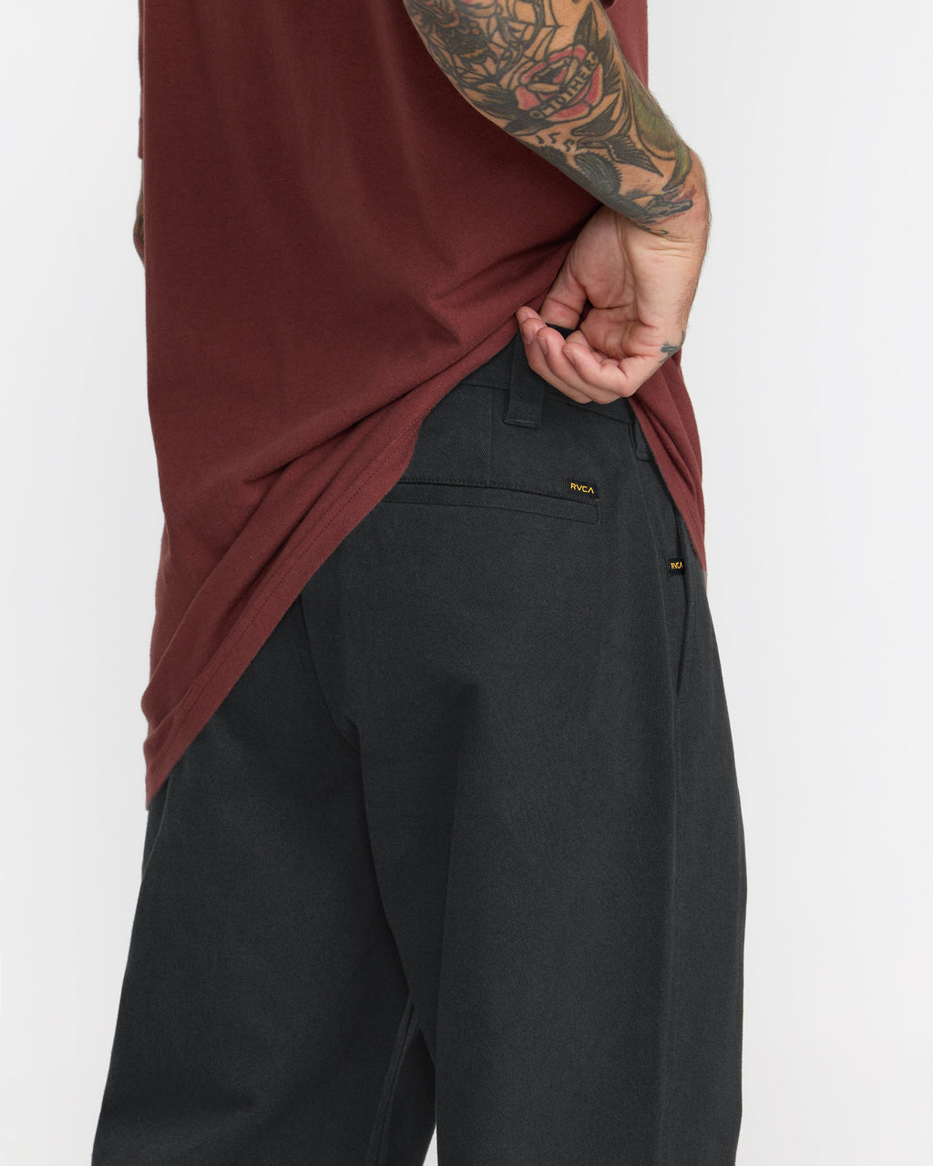 RVCA Americana 2 Relaxed Fit Chino Pants - RVCA BLACK