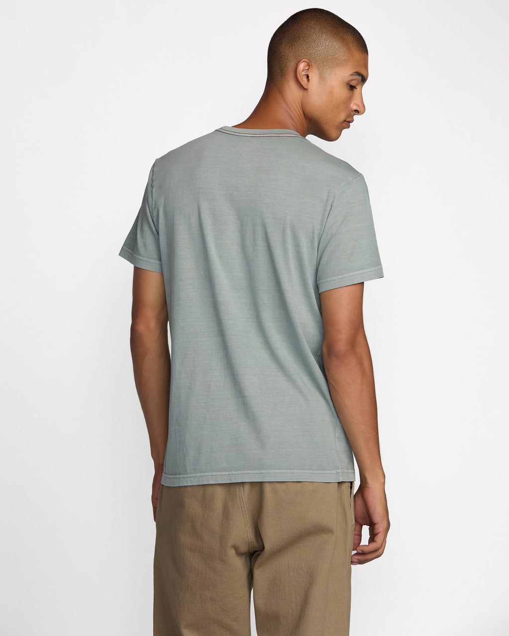 RVCA Contact Script Pocket Short Sleeve Shirt