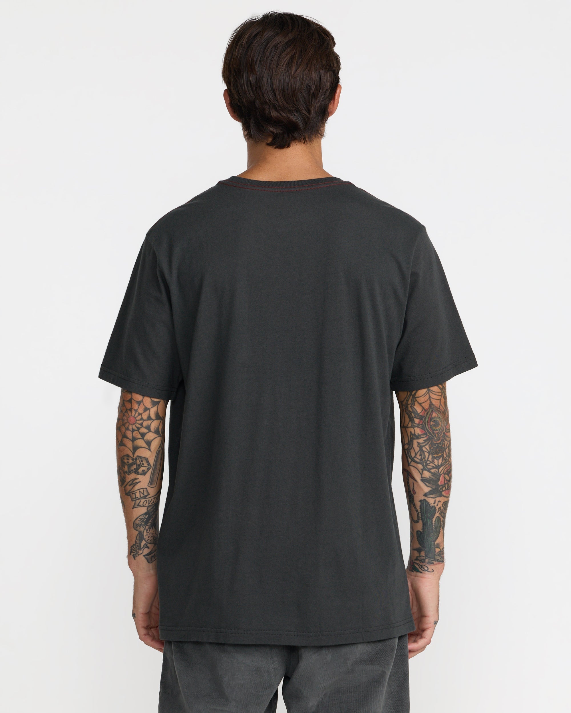 RVCA Balance Box Short Sleeve Tee - Black - back