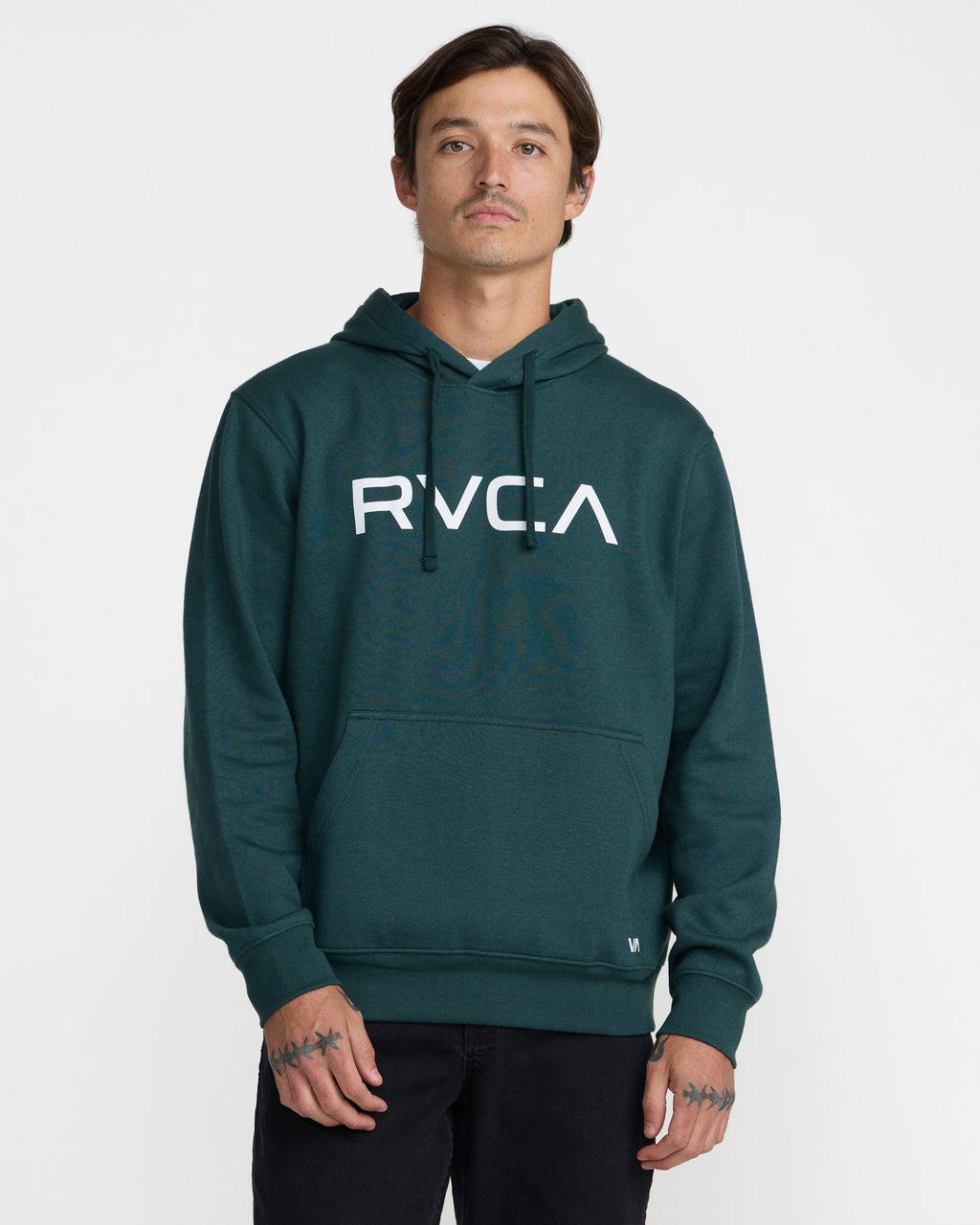 RVCA Big RVCA Hoodie - HUNTER GREEN