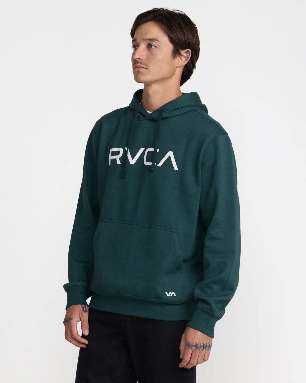 RVCA Big RVCA Hoodie - HUNTER GREEN